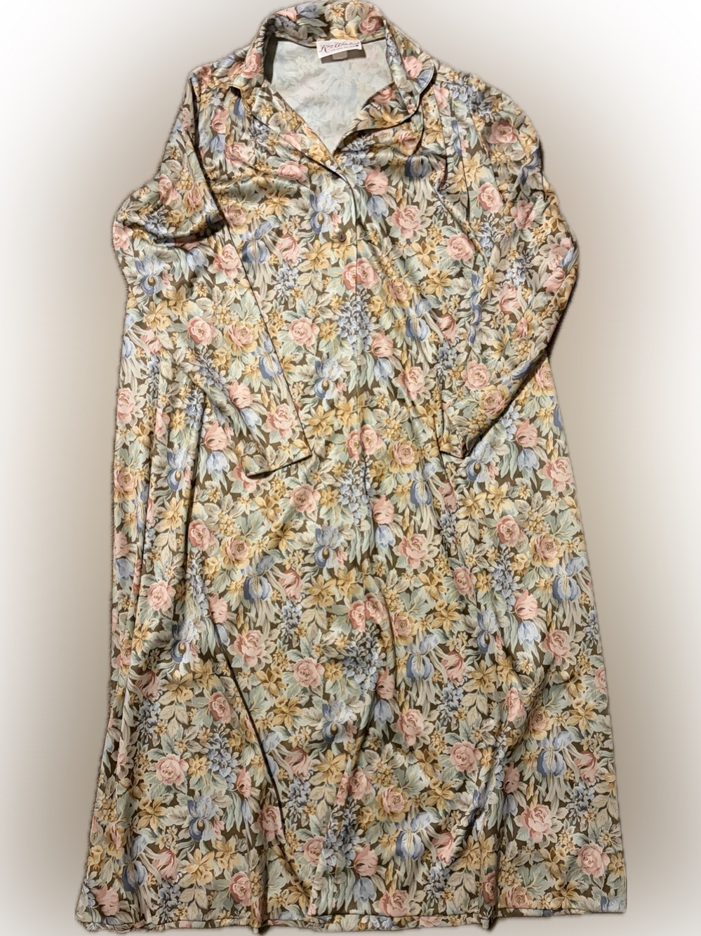 VINTAGE Kay Windsor Floral House Dress